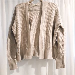 GAP Light Grey Knitted Sweater Cardigan Small